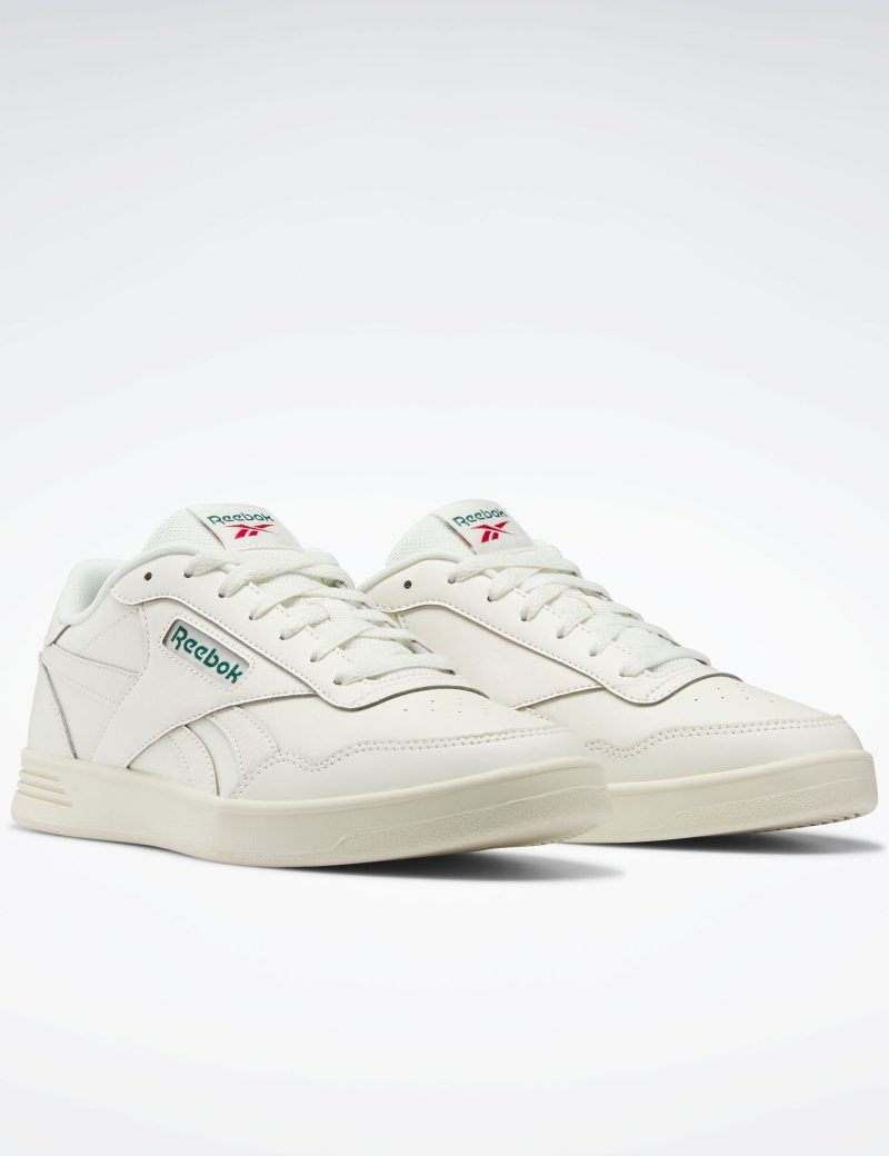 reebok court advance shoes chalk green red 100010620 3