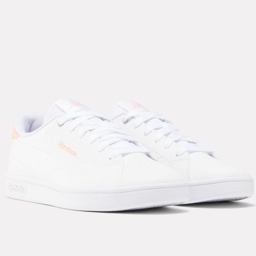 reebok court clean sneakers cloud white peach glow blush 100074378 2