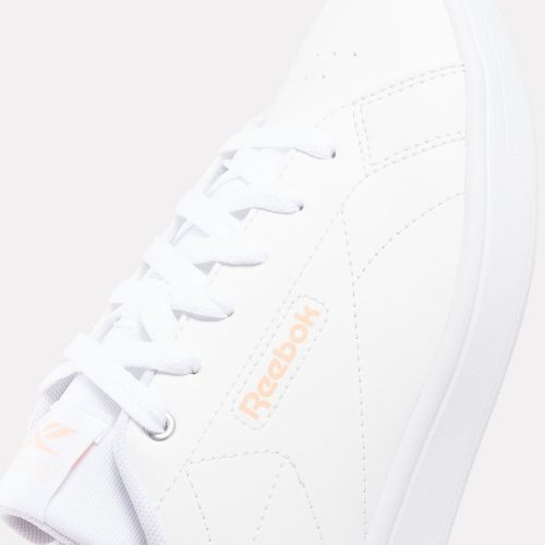 reebok court clean sneakers cloud white peach glow blush 100074378 6