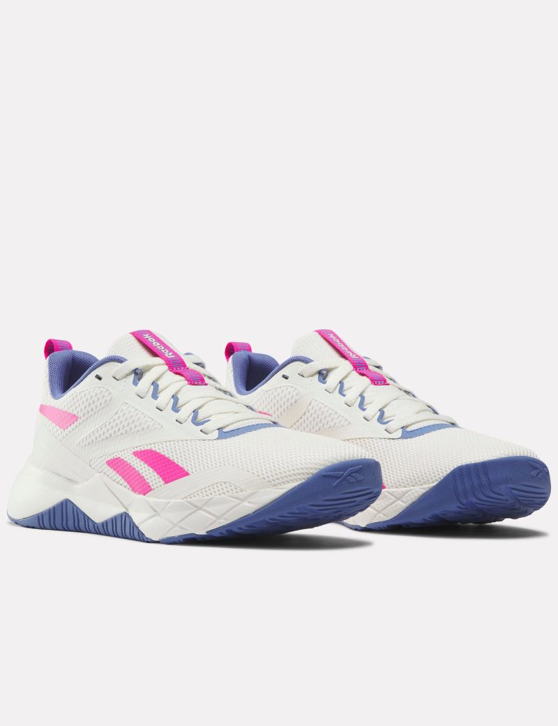 reebok nfx shoes chalk stepurple laser pink 100202117 3