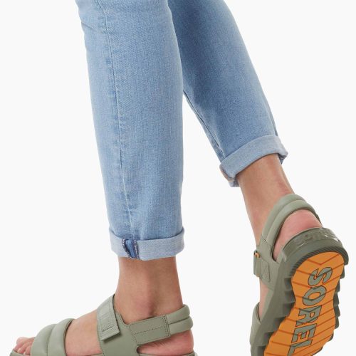 sorel viibe sandal safari stone green 2030511 348 5