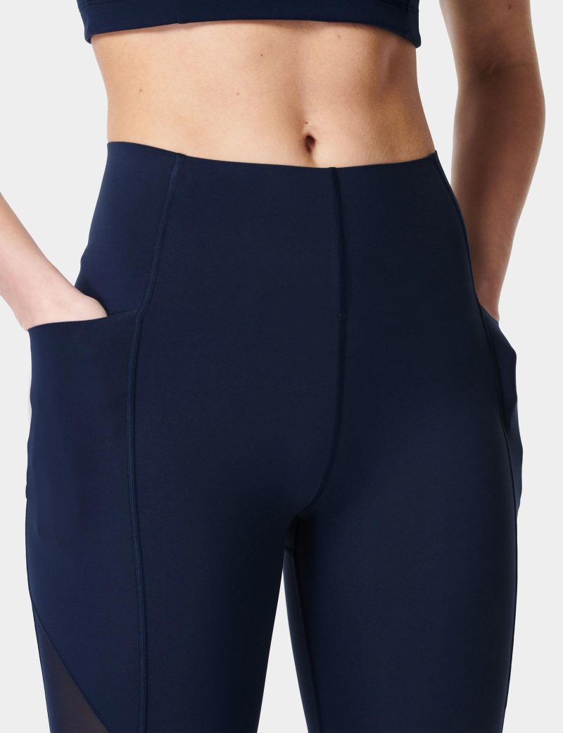 sweaty betty aerial power ultrasculpt hw leggings navy blue sb8386 5