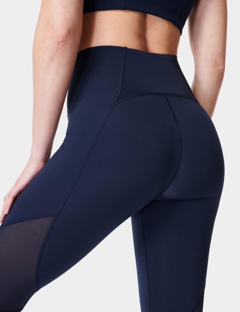 sweaty betty aerial power ultrasculpt hw leggings navy blue sb8386 6