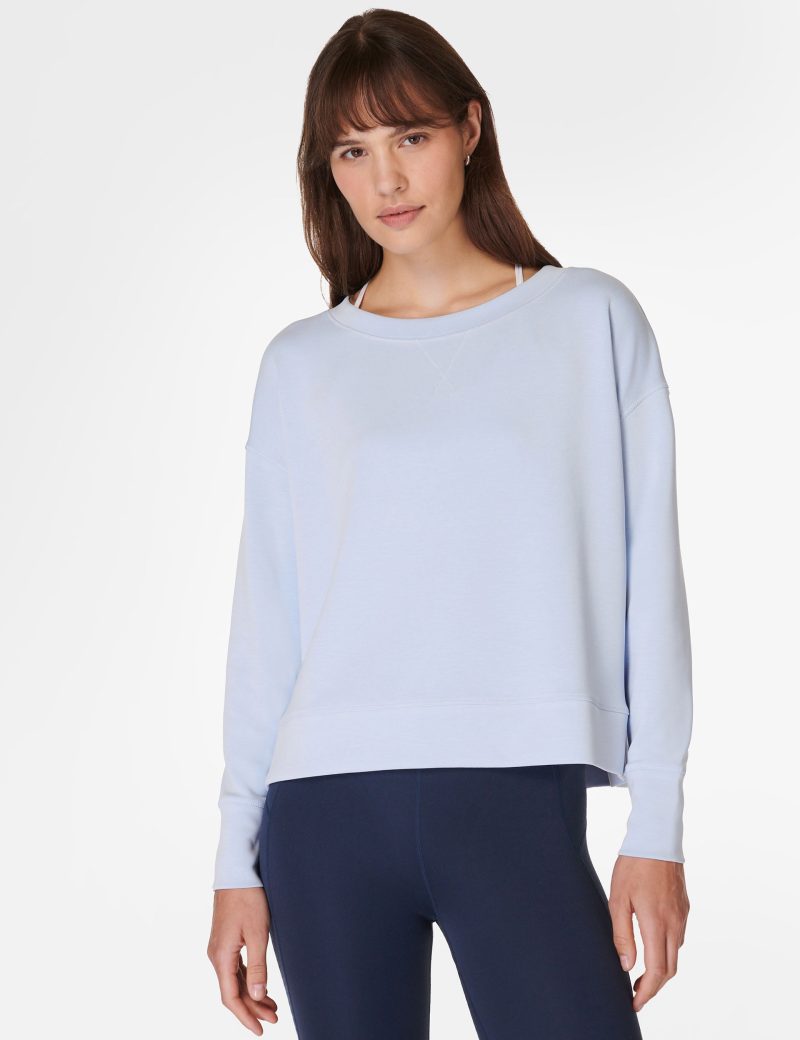 sweaty betty sand wash cloudweight pullover breeze blue sb9151 8766 1