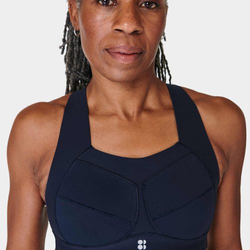 sweaty betty zero gravity running bra navy blue a sb8146 9602 6