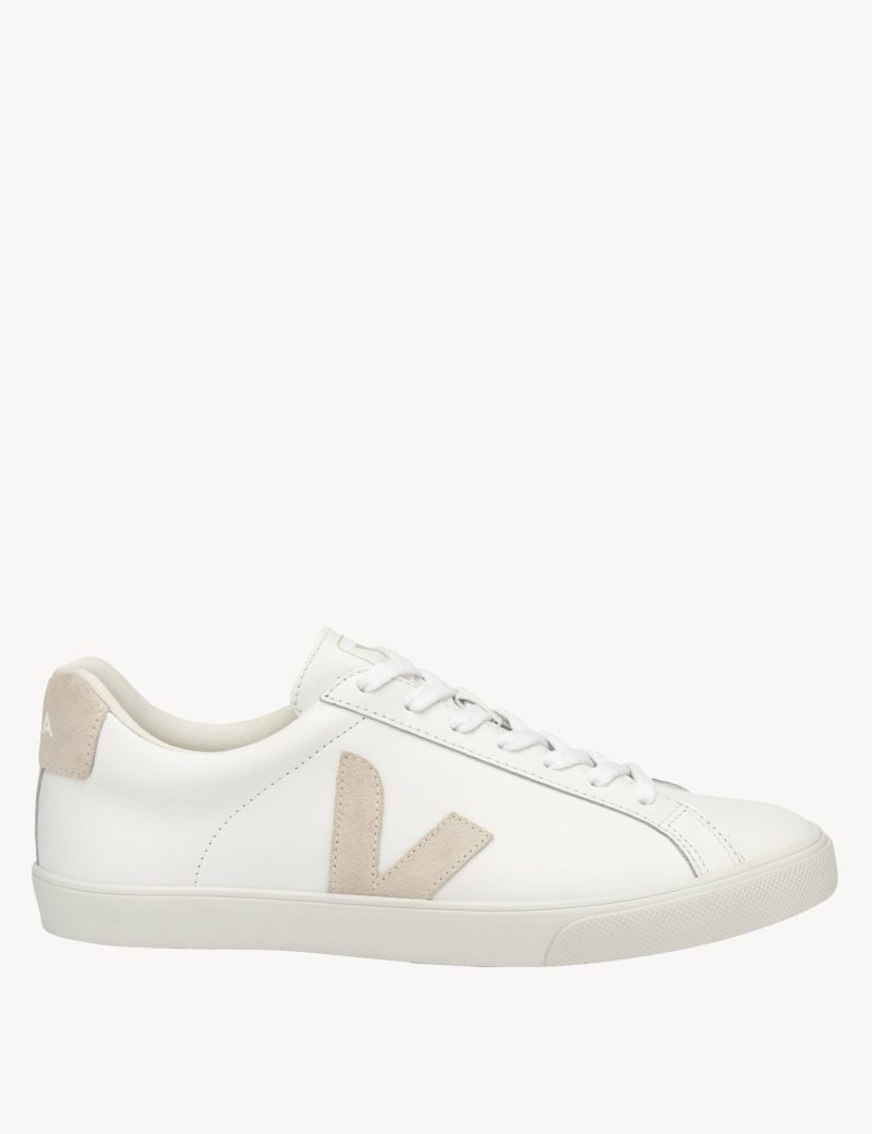 veja w esplar leather trainers extra white sable EO022335 1