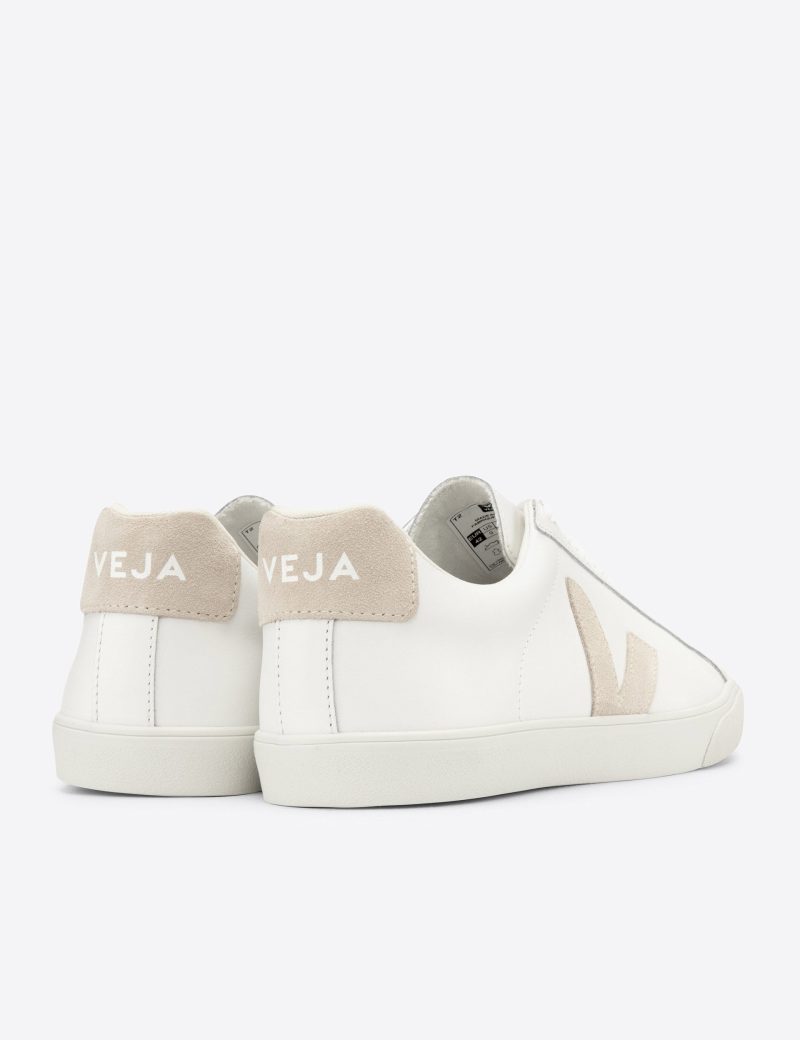 veja w esplar leather trainers extra white sable EO022335 3