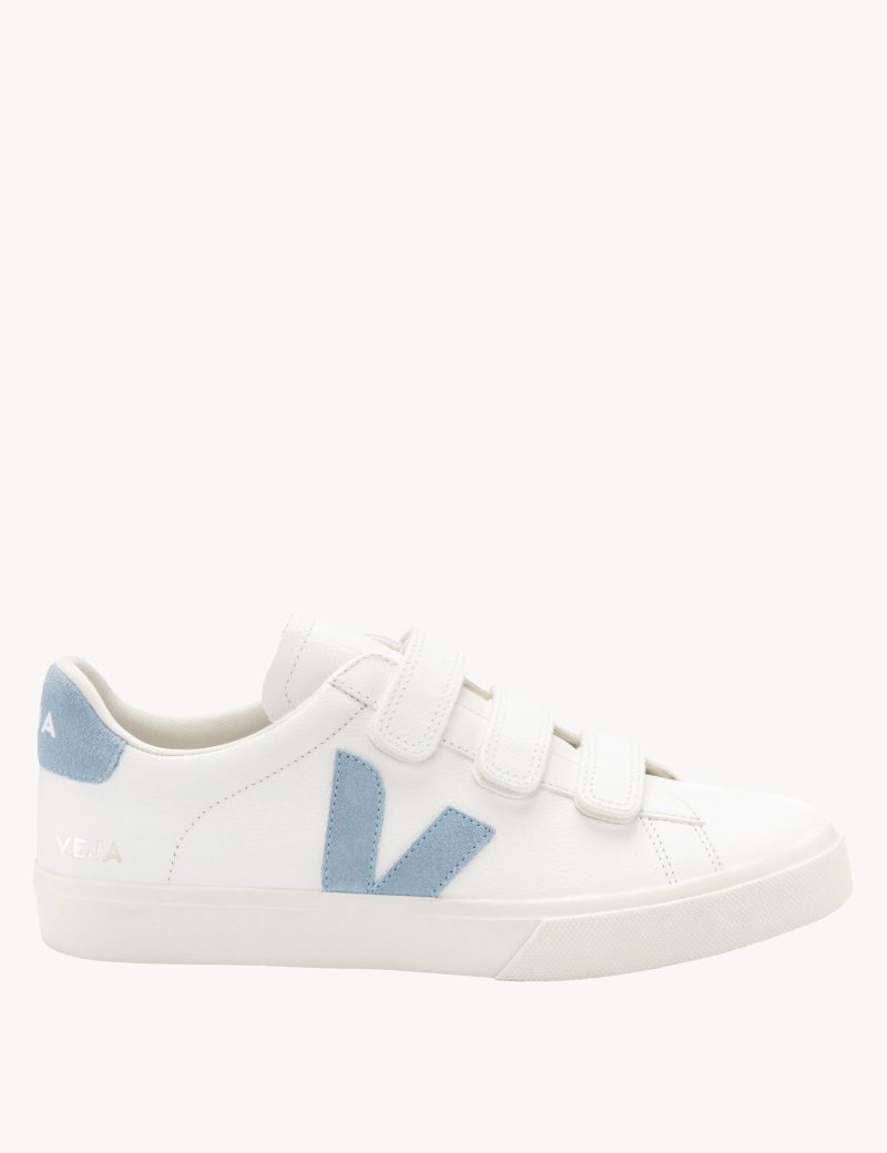 veja w recife leather trainers leather extra white steel RC0502946 1