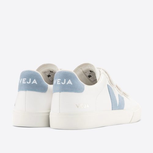 veja w recife leather trainers leather extra white steel RC0502946 3