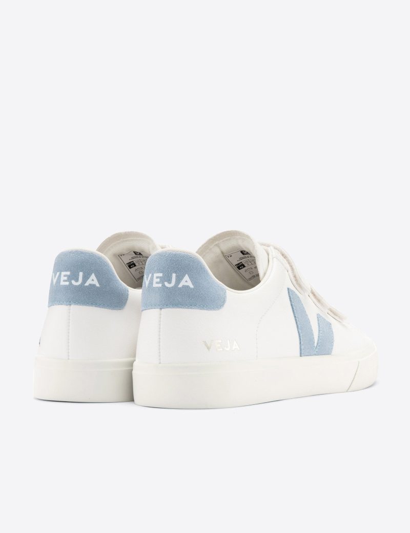 veja w recife leather trainers leather extra white steel RC0502946 3