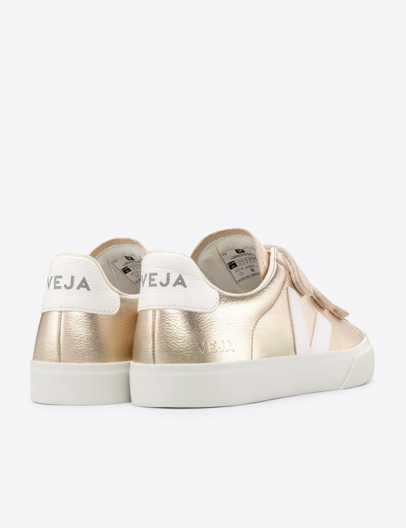 veja w recife leather trainers platine white RC052418 3