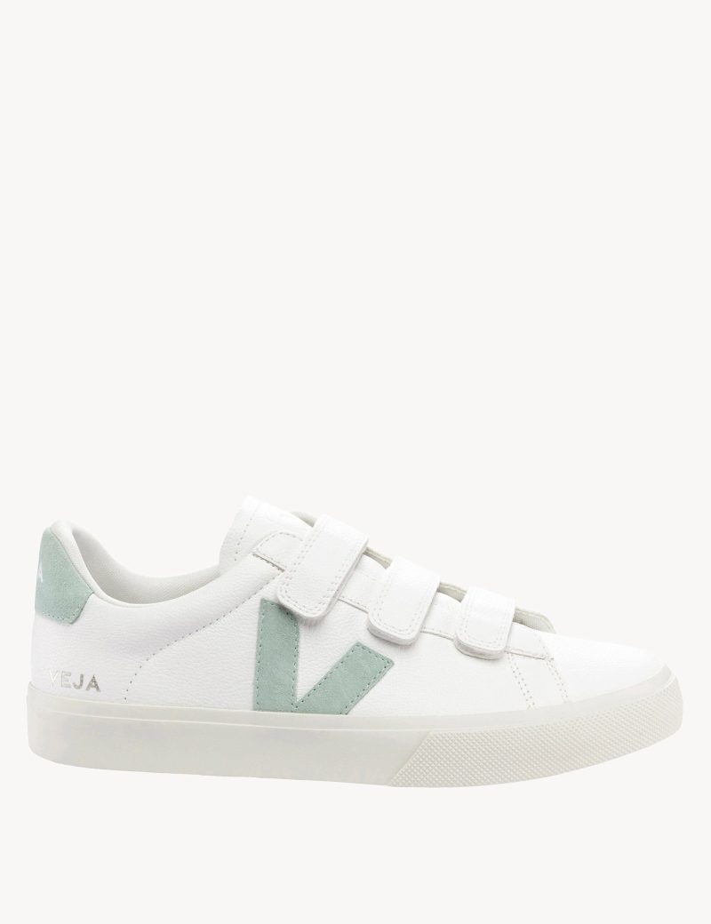 veja w recife leather trainers white matcha RC0592878 1