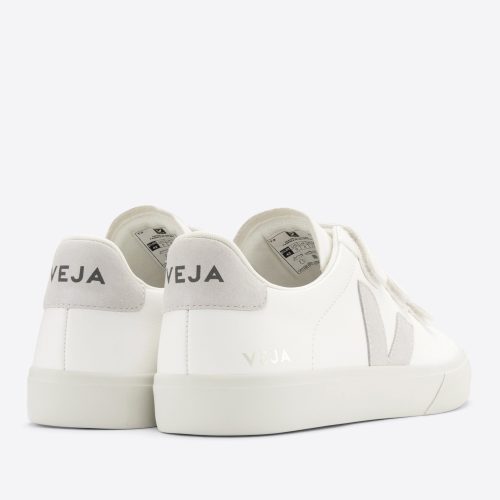 veja w recife leather trainers white natural RC0502919 3