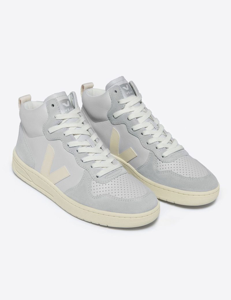 veja w v 15 leather trainers pearl cashew VQ2003590 3