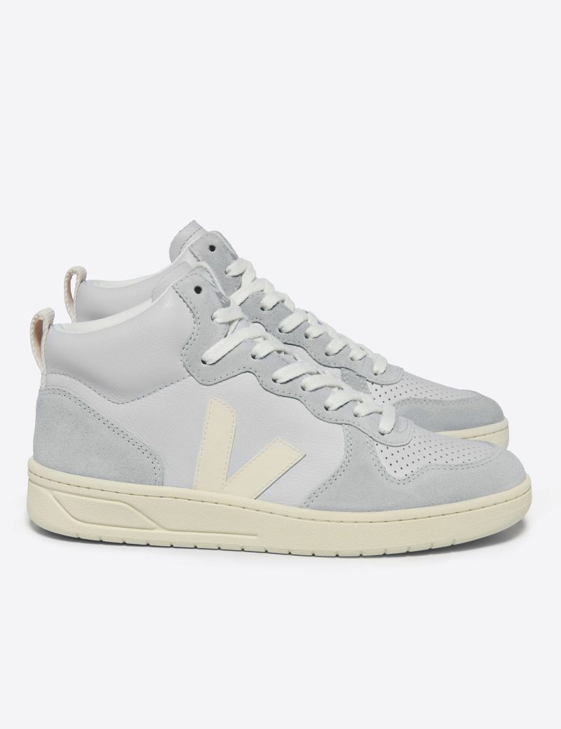 veja w v 15 leather trainers pearl cashew VQ2003590 4